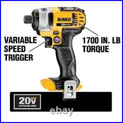 20V MAX Cordless 10 Tool Combo Kit and Bi-Metal Reciprocating Saw Blade Set