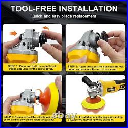 Cordless Buffer Polisher Compatible with DEWALT 20V Max Battery, 5000-10000RPM