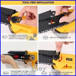 Cordless Chainsaw for DeWALT 20V Max Battery 6-Inch Hand-held Mini Pruning Saw