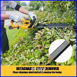 Cordless Hedge Trimmer for Dewalt 20V Max Battery, Electric Bush Trimmer with 22