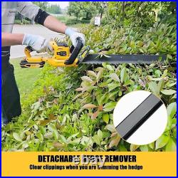 Cordless Hedge Trimmer for Dewalt 20V Max Battery, Electric Bush Trimmer with 22