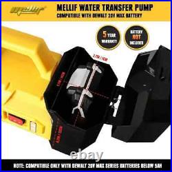 Cordless Portable Water Transfer Pump for Dewalt 20V MAX Battery (No Battery)