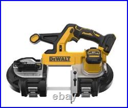 DEWALT 20-Volt MAX 3-3/8 in. Cordless Brushless Bandsaw (Tool-Only)