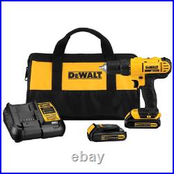 DEWALT 20-Volt MAX Cordless 1/2 In. Drill/Driver with Batteries, Charger & Bag