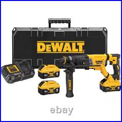 DEWALT 20V MAX Cordless 1-1/8 in. SDS Rotary Hammer Drill Kit with 2x Batteries