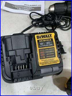 DEWALT 20V MAX Cordless Drill, Impact Driver 2 Batteries And Charger