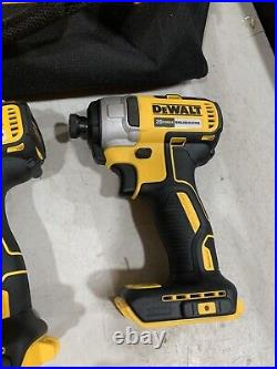 DEWALT 20V MAX Cordless Drill, Impact Driver 2 Batteries And Charger