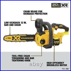 DEWALT 20V MAX Cordless Li-Ion 12 in. Compact Chainsaw (Tool Only) NEW SALE OFF