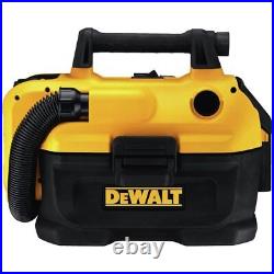 DEWALT 20V MAX Cordless Wet-Dry Vacuum, Tool Only (DCV580H), Black, Yellow, 17.10