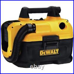 DEWALT 20V MAX Cordless Wet-Dry Vacuum, Tool Only (DCV580H), Black, Yellow, 17.10