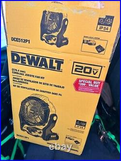 DEWALT 20V MAX Jobsite Fan, Cordless, Portable, Bare Tool Only (DCE512B)