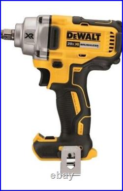 DEWALT 20V MAX XR Cordless Impact Wrench with Hog Ring Anvil, 1/2-Inch, Tool