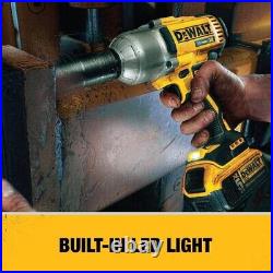 DEWALT 20V Max XR Impact Wrench Kit, Brushless, High Torque, Detent Pin Anvil