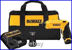 DEWALT 8V MAX Cordless Screwdriver Kit, Gyroscopic, 2 Batteries (DCF680N2)