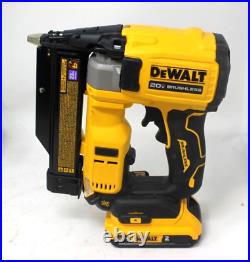 DEWALT Atomic Compact 20V MAX Brushless Cordless 23 Gauge Pin Nailer Kit DCN623