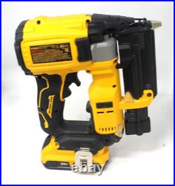 DEWALT Atomic Compact 20V MAX Brushless Cordless 23 Gauge Pin Nailer Kit DCN623