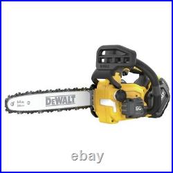 DEWALT DCCS674X2 60V MAX Top Handle 14 Cordless Chainsaw Kit with 2 Batteries New