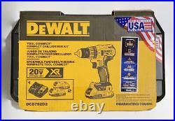 DEWALT DCD792D2 20V MAX XR Brushless Cordless Drill/Driver Kit with Tool Connect