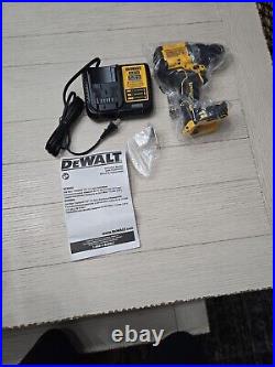 DEWALT DCD800P1 20V MAX XR Brushless Cordless 1/2 Drill/Driver Kit Yellow