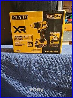 DEWALT DCD800P1 20V MAX XR Brushless Cordless 1/2 Drill/Driver Kit Yellow