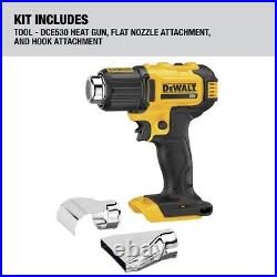 DEWALT DCE530BR 20V MAX Cordless Heat Gun (Tool Only) Certified Refurbished