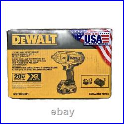 DEWALT DCF899M1 20V MAX XR Brushless Cordless High Torque 1/2 in Impact Wrench