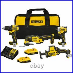 DEWALT DCK489D2 20V Max Atomic Cordless 4 Tool Combo Kit