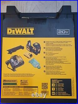 DEWALT DCLE34020G 20V MAX Cordless Cross Line Laser Kit with Battery NEW