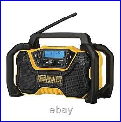 DEWALT DCR028B 20-Volt MAX Compact Bluetooth Radio Jobsite Cordless Portable