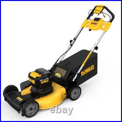 DEWALT FWD Self-Propelled 2 X 20V MAX Brushless Cordless Kit Lawn Mower Yellow