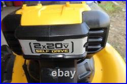 DEWALT FWD Self-Propelled 2X 20V MAX Brushless Cordless Lawn Mower No Batteries