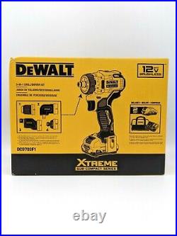 DEWALT XTREME 12V MAX 5 in 1 Drill/Driver Brushless Cordless Kit DCD703F1