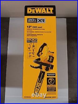 DeWALT DCCS620B 20V MAX XR 12 Cordless Brushless Compact Chainsaw Bare Tool