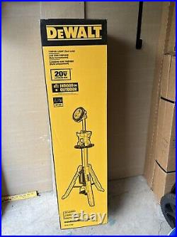 DeWalt DCL079B 20V MAX Cordless 3000 Lumens White LED Tripod Light, Bare Tool