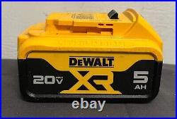 DeWalt DCS386 20V Max Brushless Cordless Reciprocating Saw with 5 Ah Battery