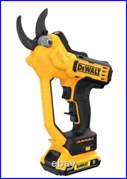 Dewalt 20v max cordless battery powered pruner with battery & charger