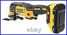 Dewalt ATOMIC 20V Max Brushless Cordless Oscillating Tool withBattery & Charger