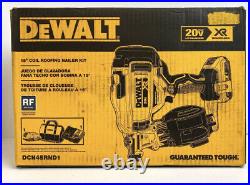 Dewalt DCN21PL 20-Volt MAX 15 Cordless Coil Roofing Nailer Kit Brand New Sealed
