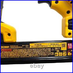 Dewalt DCN681D1 20V MAX Cordless Lithium-Ion 18 Gauge Narrow Crown Stapler Kit