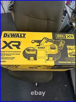 Dewalt DCS378P1 20V MAX XR Cordless Brushless 3-3/8 Cut Capacity Bandsaw Kit