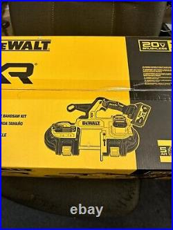 Dewalt DCS378P1 20V MAX XR Cordless Brushless 3-3/8 Cut Capacity Bandsaw Kit