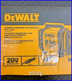 Dewalt DEWALT 20V MAX CORDLESS AIR INFLATOR Electric Portable DCC020IB