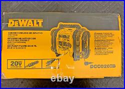 Dewalt DEWALT 20V MAX CORDLESS AIR INFLATOR Electric Portable DCC020IB