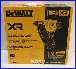 MA3 Dewalt DCN920B 20V MAX Cordless 21-Degrees Plastic Framing Nailer -Tool Only